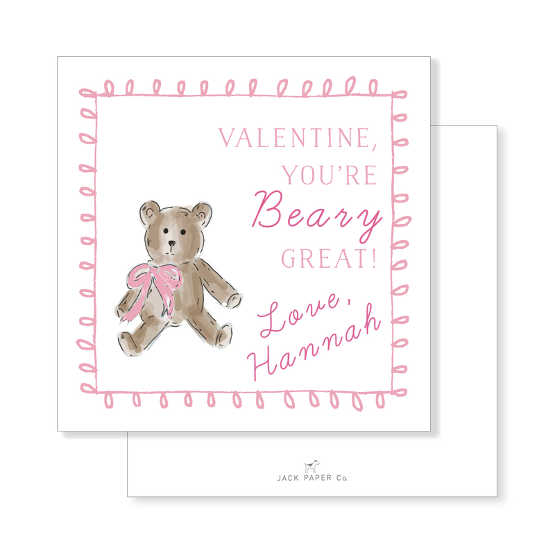Beary Great Valentine