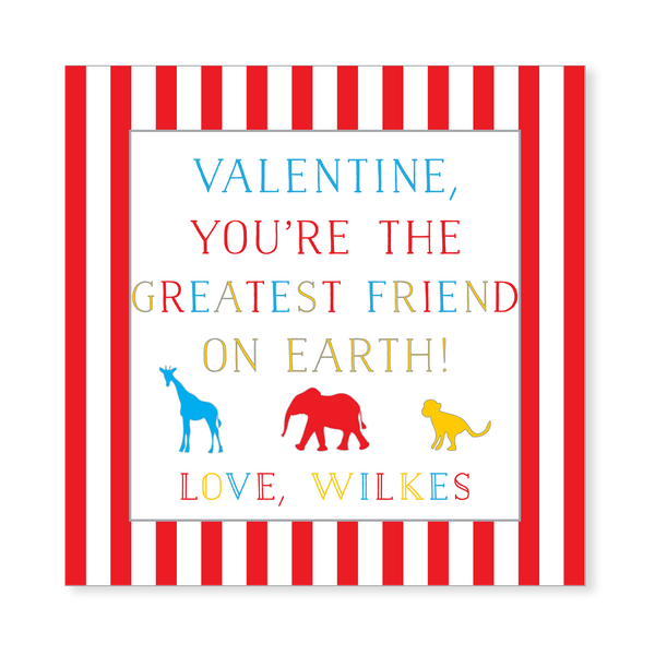 Greatest Friend on Earth Valentine