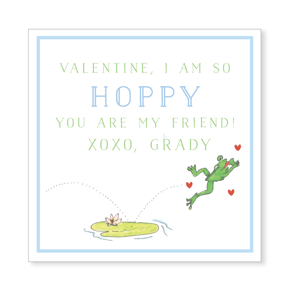Hoppy Frog Valentine