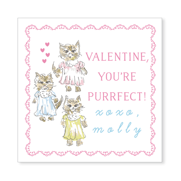 Purrfect Cat Valentine