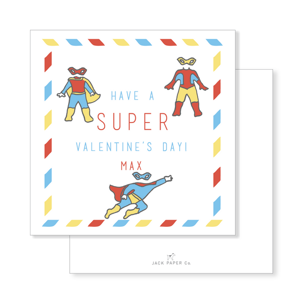 Superhero Valentine