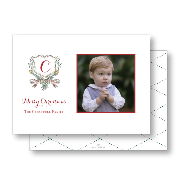 Holiday Crest Card