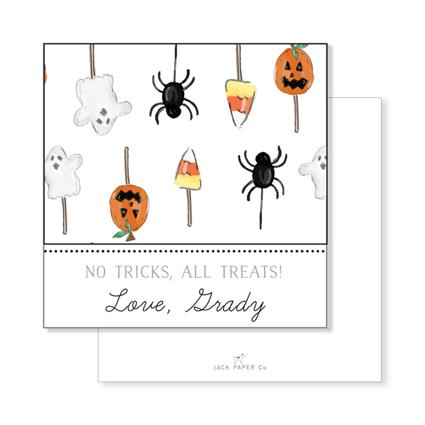 No Tricks, All Treats Spooky Tag