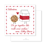 Milk and Cookies Valentine