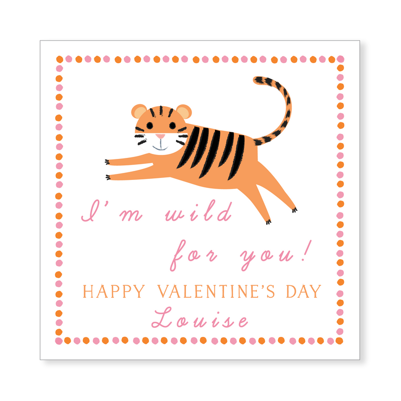 Wild for You Tiger Valentine