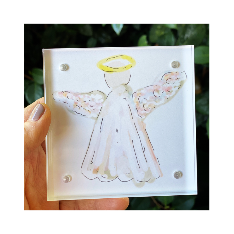 Acrylic Framed Angel