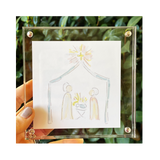 Acrylic Framed Nativity
