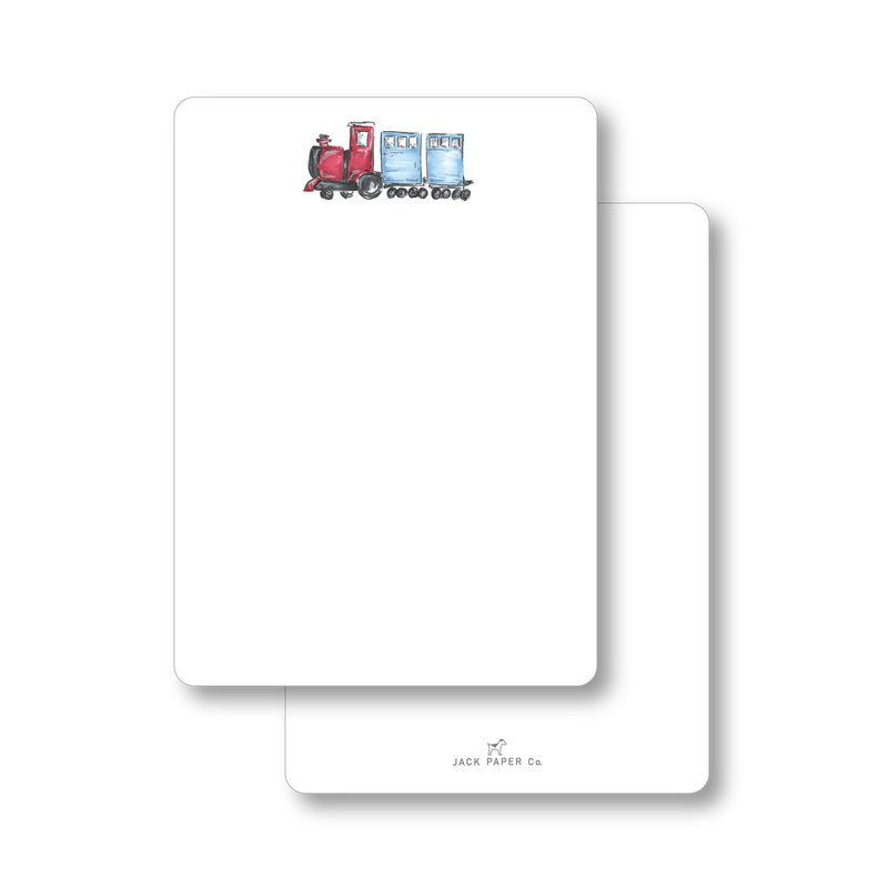 Sticky Notes Train Template Train Skinny Note – Jack Paper Company