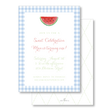 Sweet Watermelon Celebration Invitation