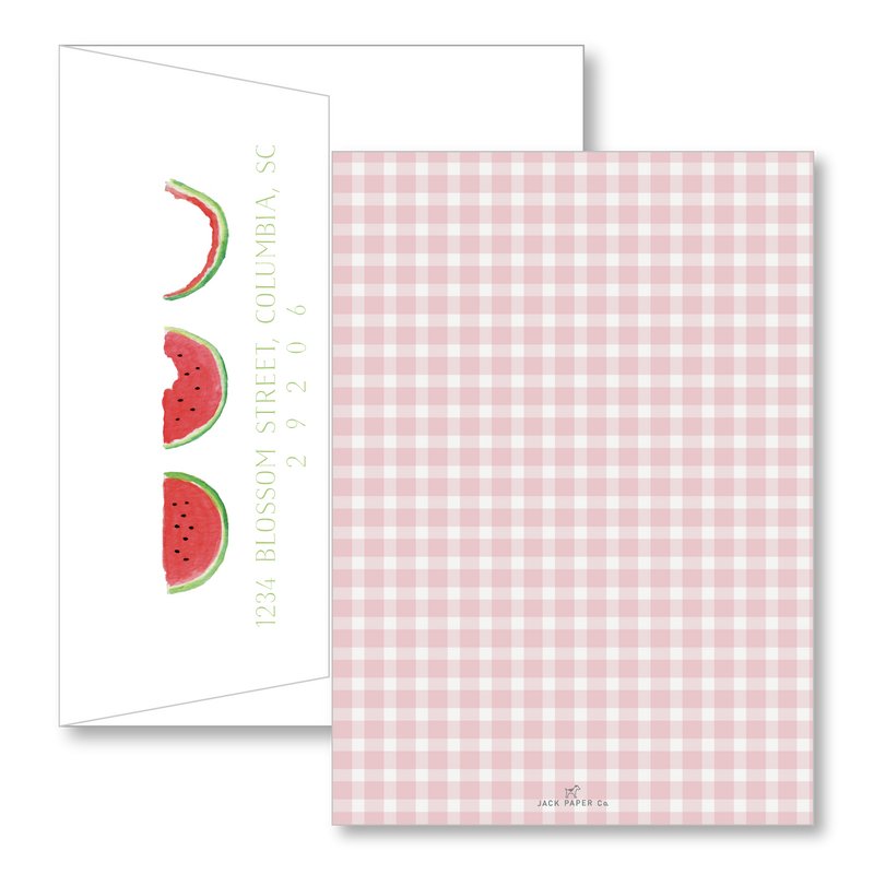 Sweet Watermelon Celebration Invitation